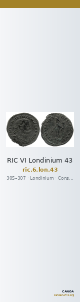 RIC VI Londinium 43 — CANOA