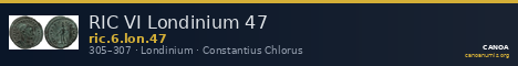 RIC VI Londinium 47 — CANOA