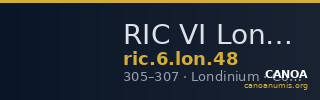 RIC VI Londinium 48 — CANOA