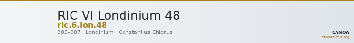RIC VI Londinium 48 — CANOA
