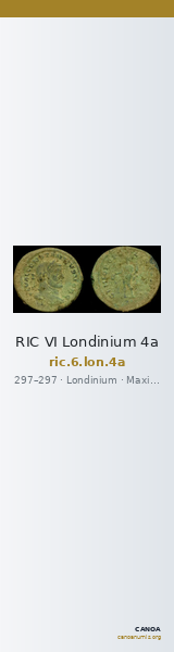 RIC VI Londinium 4a — CANOA