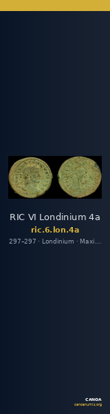RIC VI Londinium 4a — CANOA
