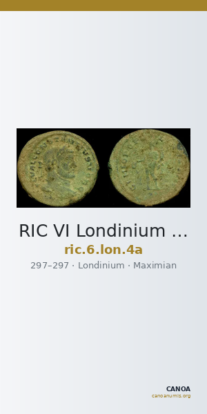 RIC VI Londinium 4a — CANOA