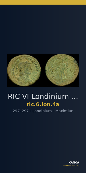 RIC VI Londinium 4a — CANOA