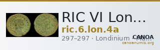 RIC VI Londinium 4a — CANOA