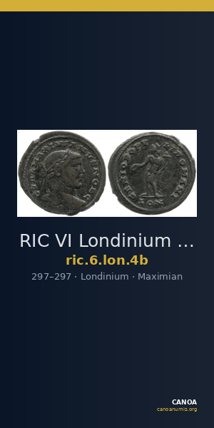 RIC VI Londinium 4b — CANOA