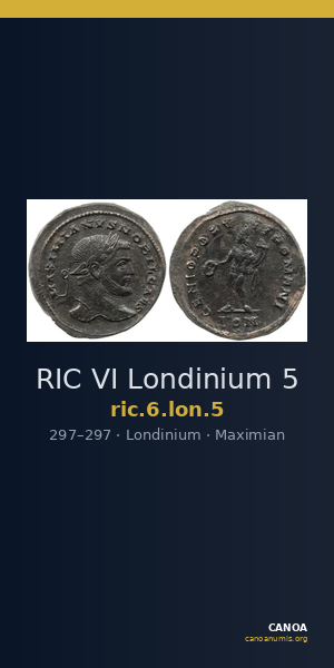 RIC VI Londinium 5 — CANOA