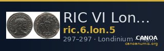 RIC VI Londinium 5 — CANOA