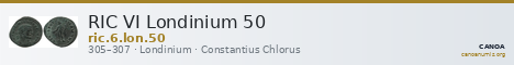 RIC VI Londinium 50 — CANOA