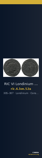 RIC VI Londinium 52a — CANOA