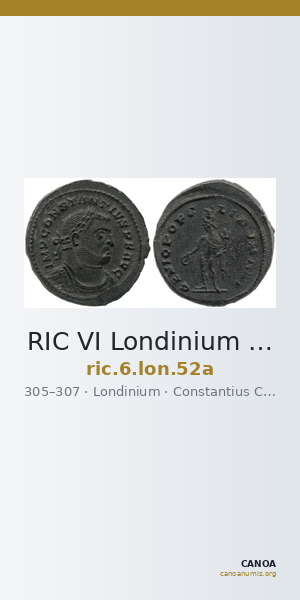 RIC VI Londinium 52a — CANOA