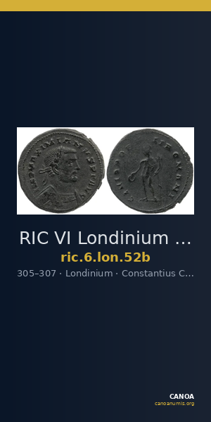 RIC VI Londinium 52b — CANOA