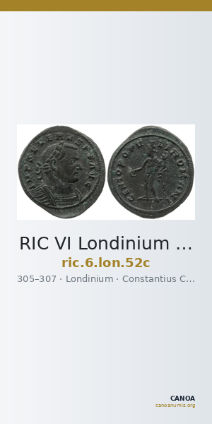 RIC VI Londinium 52c — CANOA