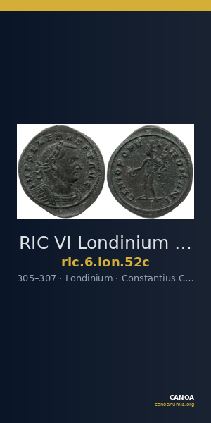 RIC VI Londinium 52c — CANOA