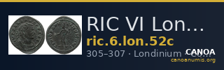 RIC VI Londinium 52c — CANOA