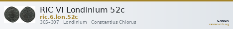 RIC VI Londinium 52c — CANOA