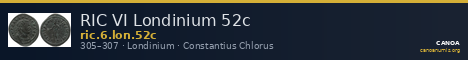 RIC VI Londinium 52c — CANOA