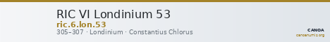 RIC VI Londinium 53 — CANOA