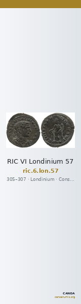 RIC VI Londinium 57 — CANOA