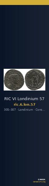 RIC VI Londinium 57 — CANOA