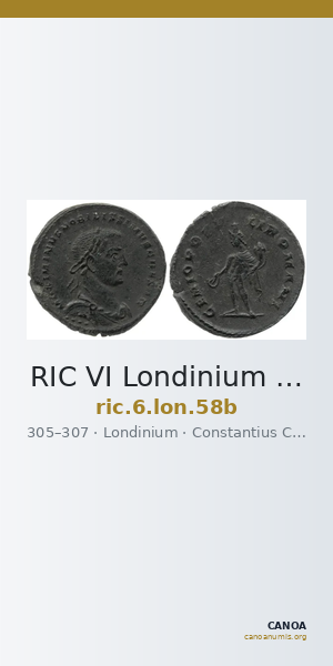 RIC VI Londinium 58b — CANOA