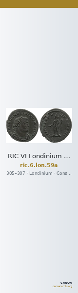 RIC VI Londinium 59a — CANOA