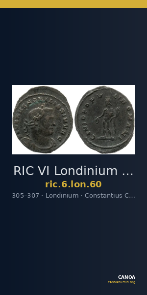 RIC VI Londinium 60 — CANOA