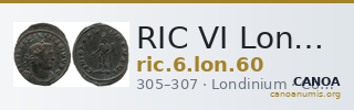 RIC VI Londinium 60 — CANOA