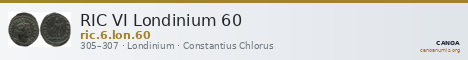 RIC VI Londinium 60 — CANOA