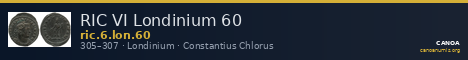 RIC VI Londinium 60 — CANOA