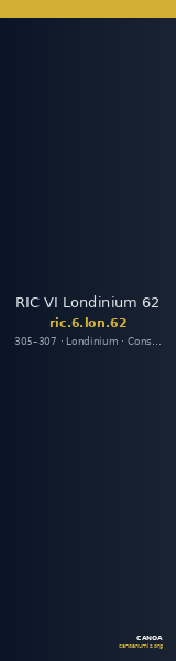 RIC VI Londinium 62 — CANOA