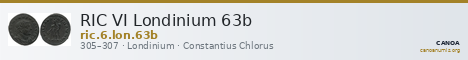 RIC VI Londinium 63b — CANOA