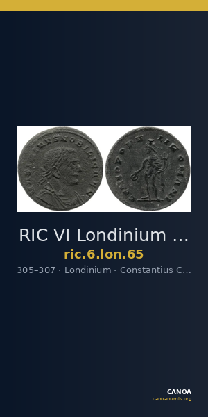 RIC VI Londinium 65 — CANOA