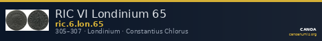 RIC VI Londinium 65 — CANOA