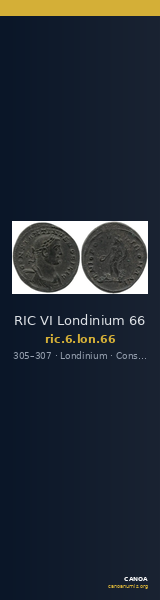 RIC VI Londinium 66 — CANOA