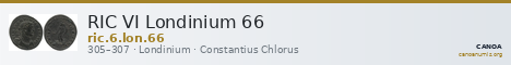 RIC VI Londinium 66 — CANOA
