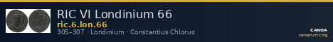 RIC VI Londinium 66 — CANOA