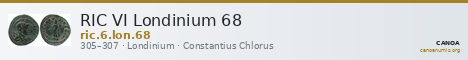 RIC VI Londinium 68 — CANOA