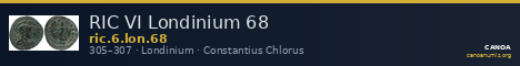 RIC VI Londinium 68 — CANOA