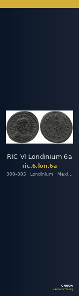 RIC VI Londinium 6a — CANOA