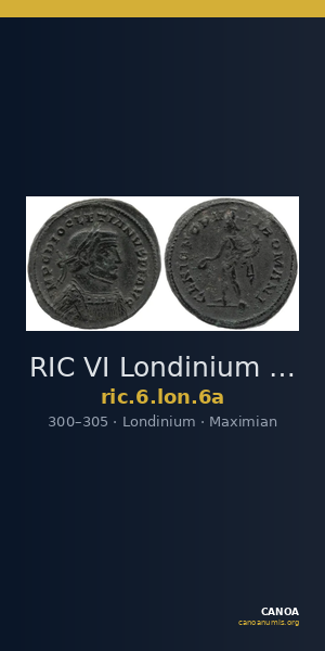 RIC VI Londinium 6a — CANOA