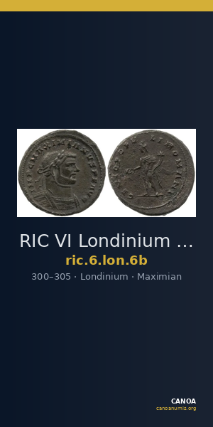 RIC VI Londinium 6b — CANOA
