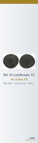 RIC VI Londinium 73 — CANOA