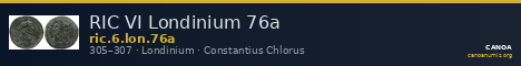 RIC VI Londinium 76a — CANOA