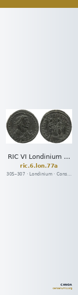 RIC VI Londinium 77a — CANOA