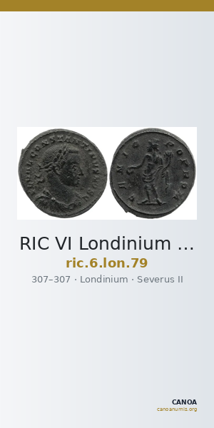 RIC VI Londinium 79 — CANOA
