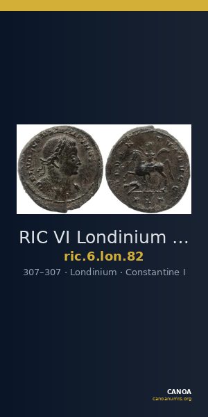 RIC VI Londinium 82 — CANOA