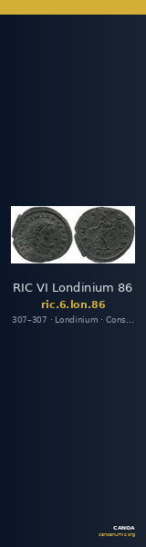 RIC VI Londinium 86 — CANOA