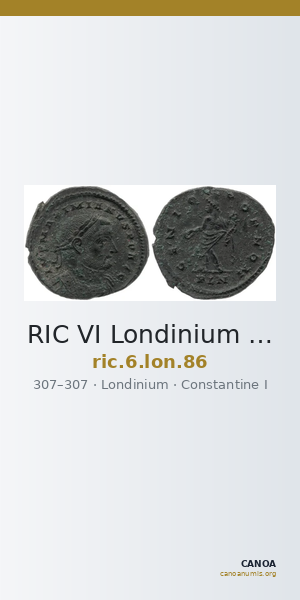 RIC VI Londinium 86 — CANOA