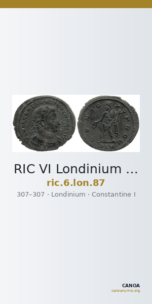 RIC VI Londinium 87 — CANOA